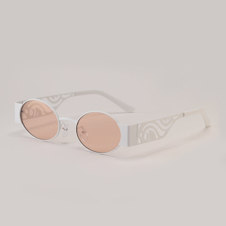 Women's fashionable round sunglasses with extraordinary design Bowlift