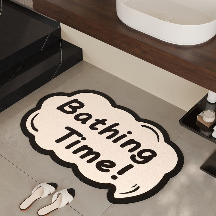 Cloud-Shaped Soft Bath Mat Bowlift