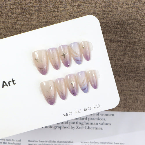 Artistic Ombre Press-On Nail Set Bowlift