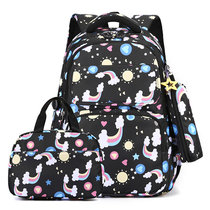 Playful school backpack with detachable accessories Bowlift
