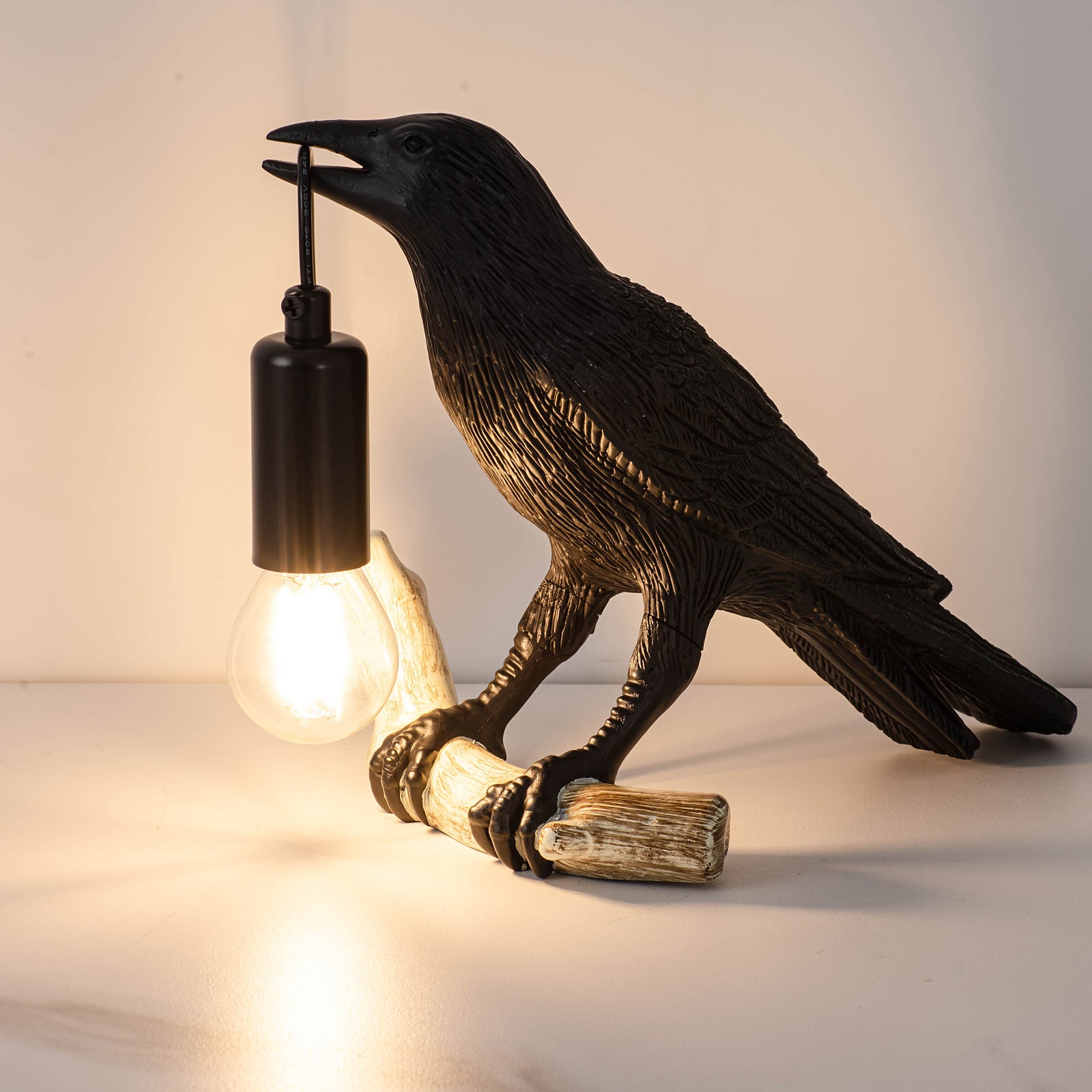 Creative Bird Table Lamp Bedside Night Light Living Room Bedroom Ambience Mini Lamp