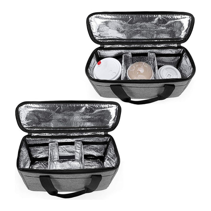Women's cooler bag with insulated compartments and practical carrying handle Bowlift