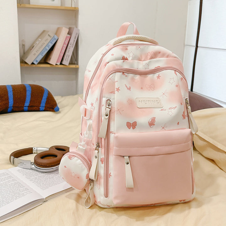 Multi-Functional Graphic Backpack Bowlift