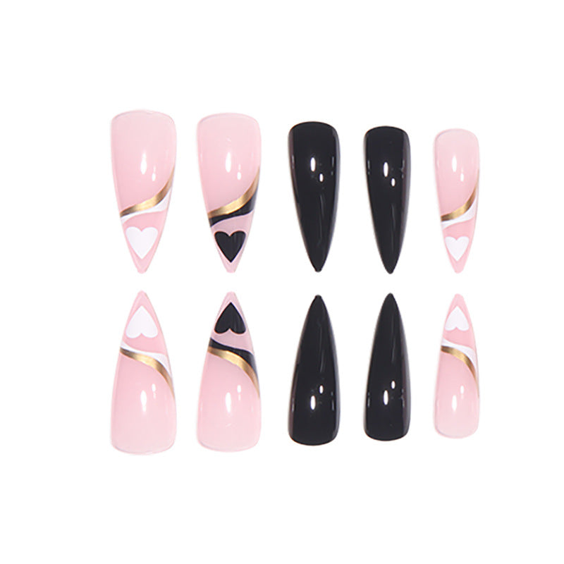 Elegant Stiletto Nail Art Set Bowlift