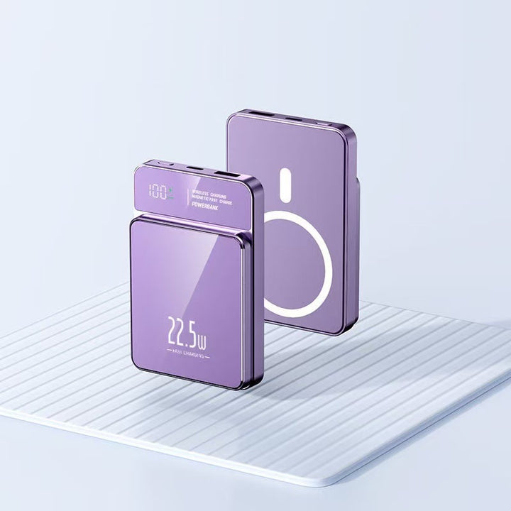 Portable fast charging power bank with LCD display Bowlift