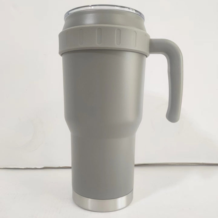 Ladies Insulated Steak and Grill Cup with Practical Carry Handle Bowlift