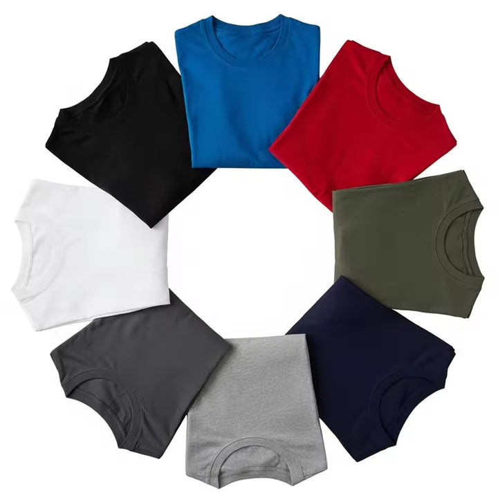 Unisex nan breathable crewneck cotton t-shirt with tagless comfort and reinforced seams Bowlift