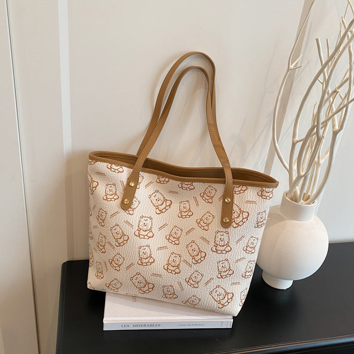 Playful Graphic Tote Bag Bowlift