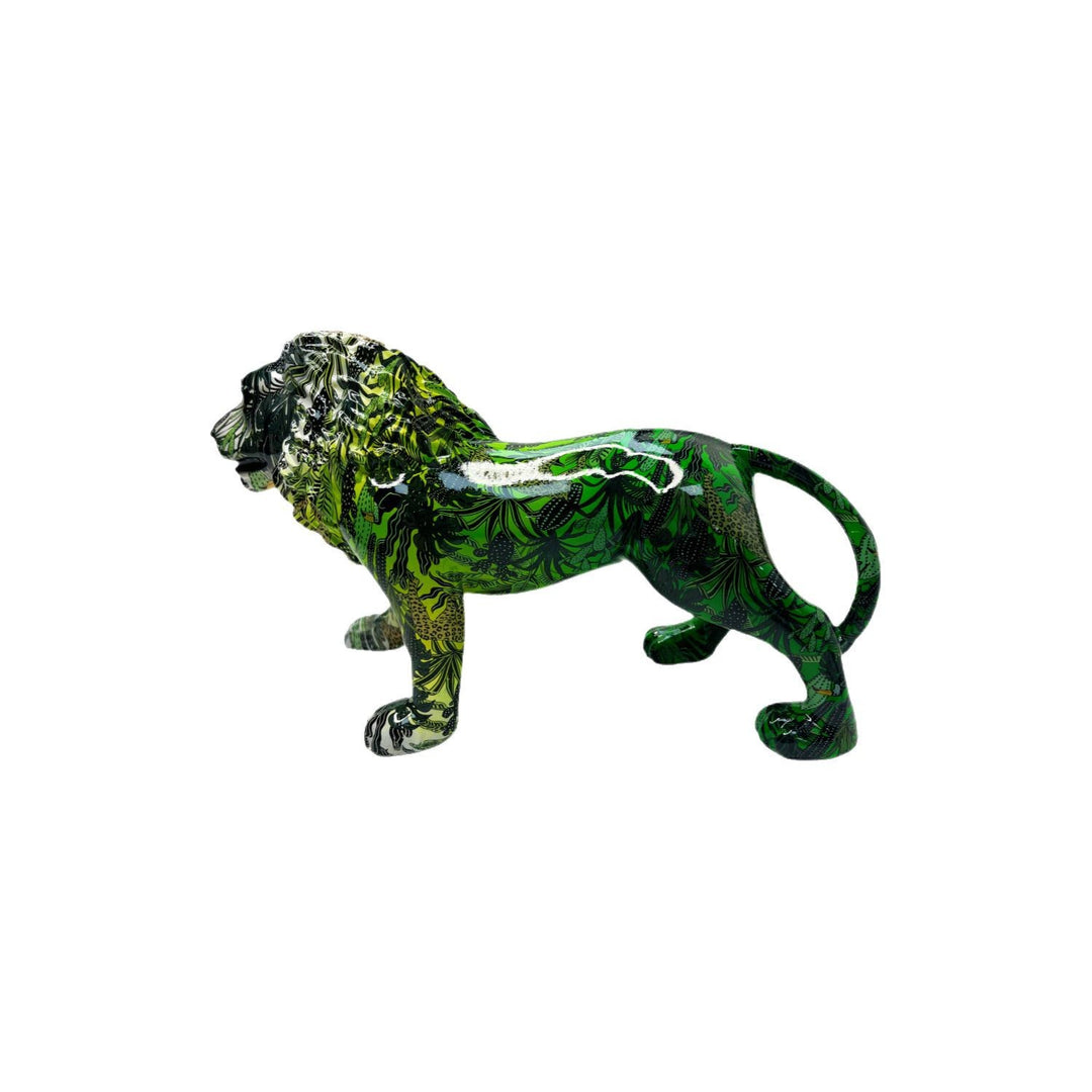 Artistically designed lion figure Bowlift