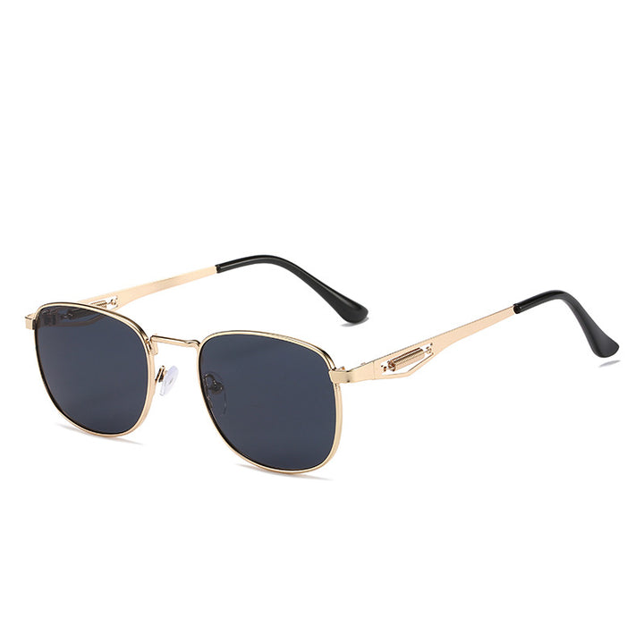 Ladies Fashion Pilot Sunglasses with High-Quality Metal Frame Bowlift