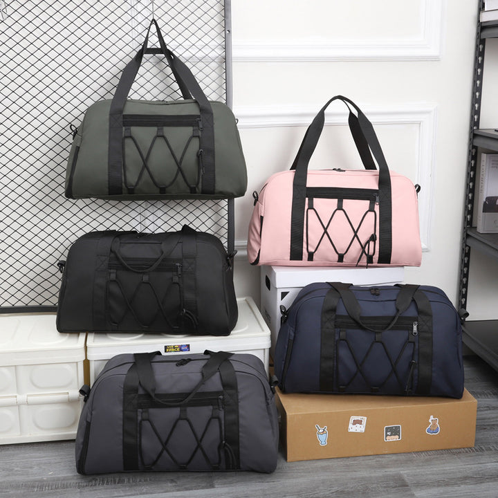 Sporty travel bag with innovative compartment system Bowlift