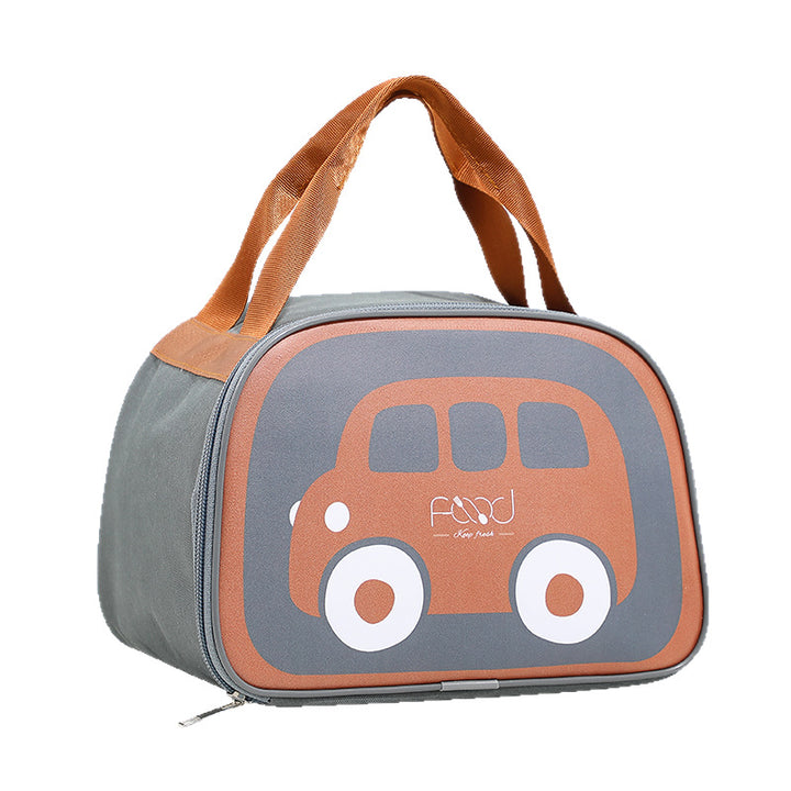 Insulated Lunchbox with Fun Vehicle Design Bowlift