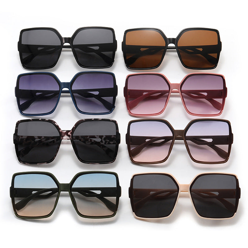 Ladies Oversized Sunglasses with striking angular design Bowlift