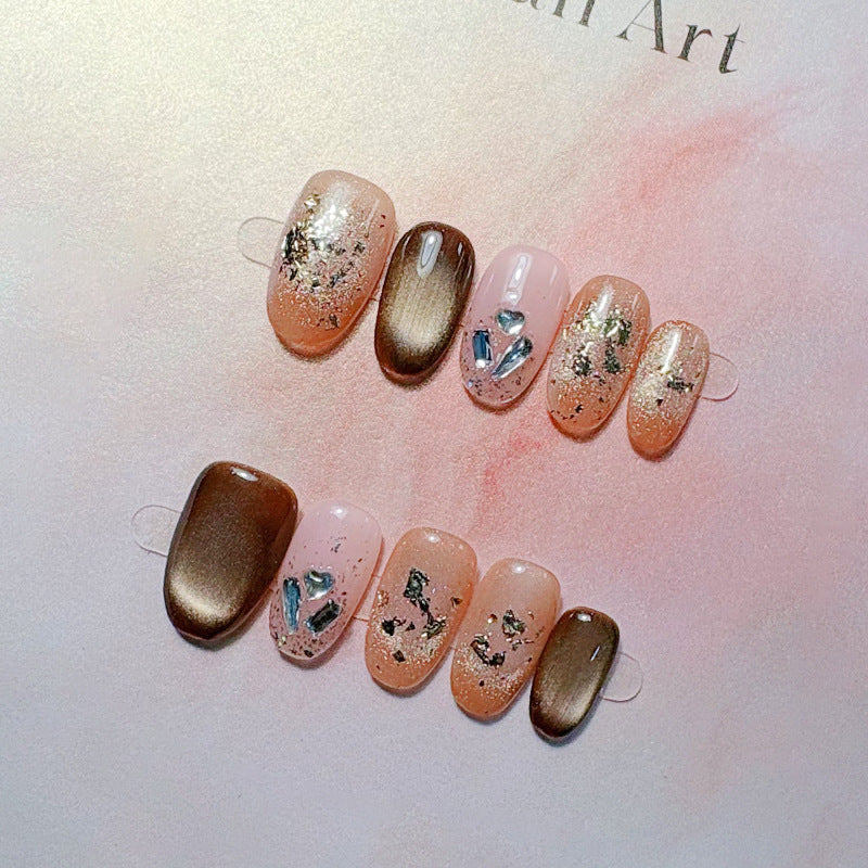 Premium French Tip Press-On Nails Bowlift