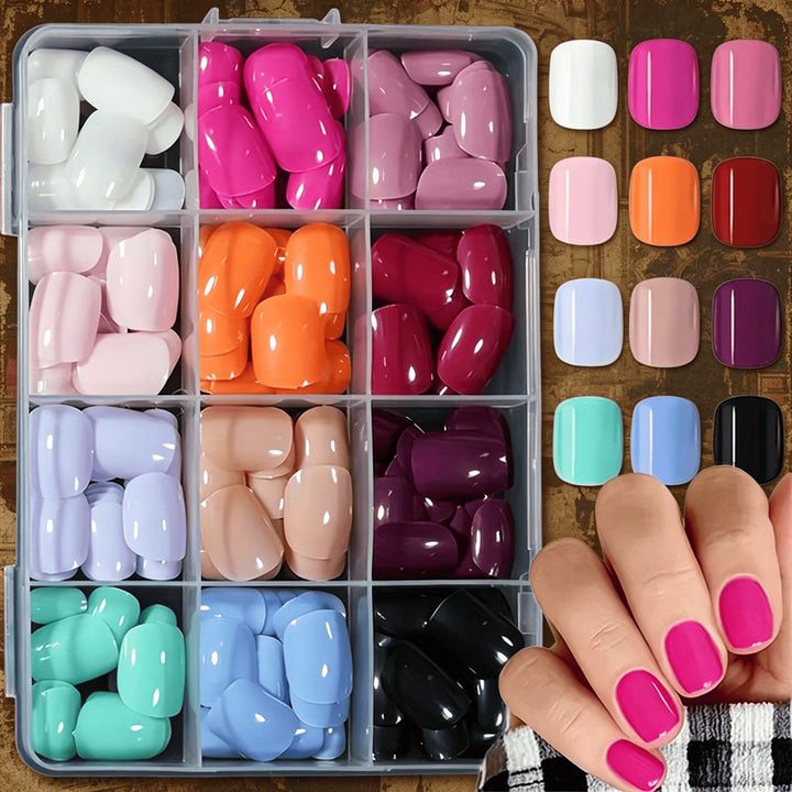 Versatile Soft Gel Nail Tips Set Bowlift