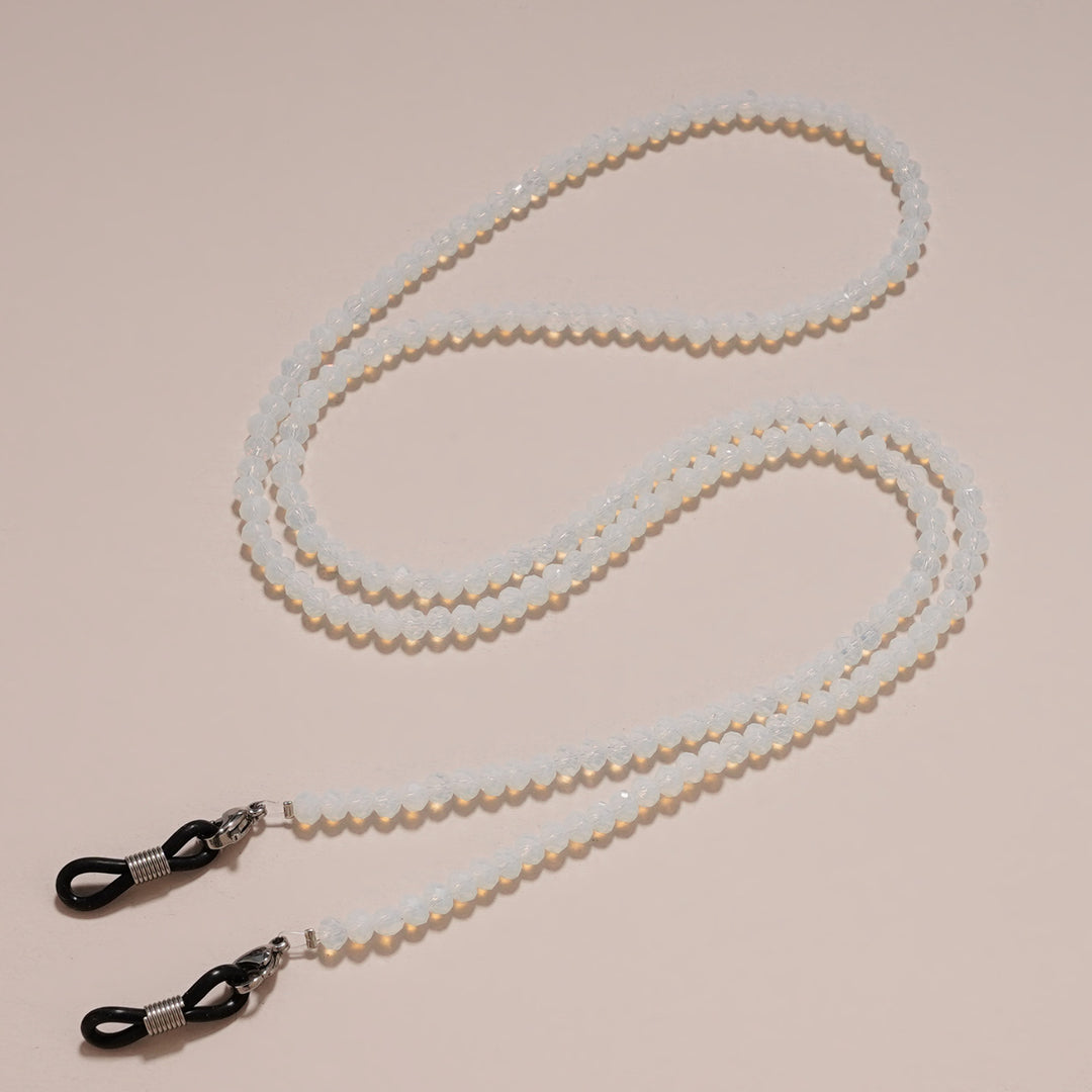 Dual-Strand Gemstone Glasses Chain Bowlift
