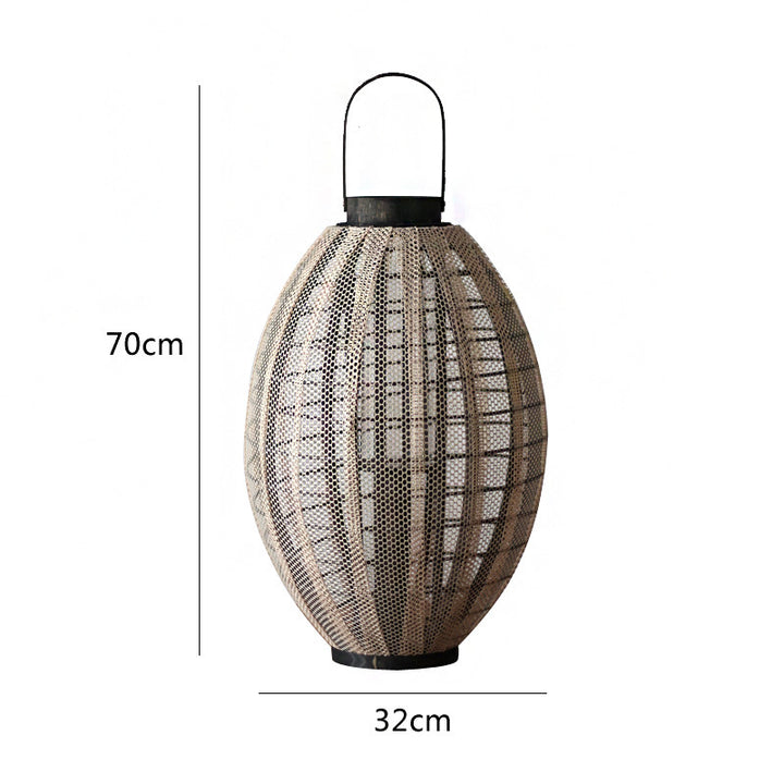 Elegant lantern with metal grid Bowlift
