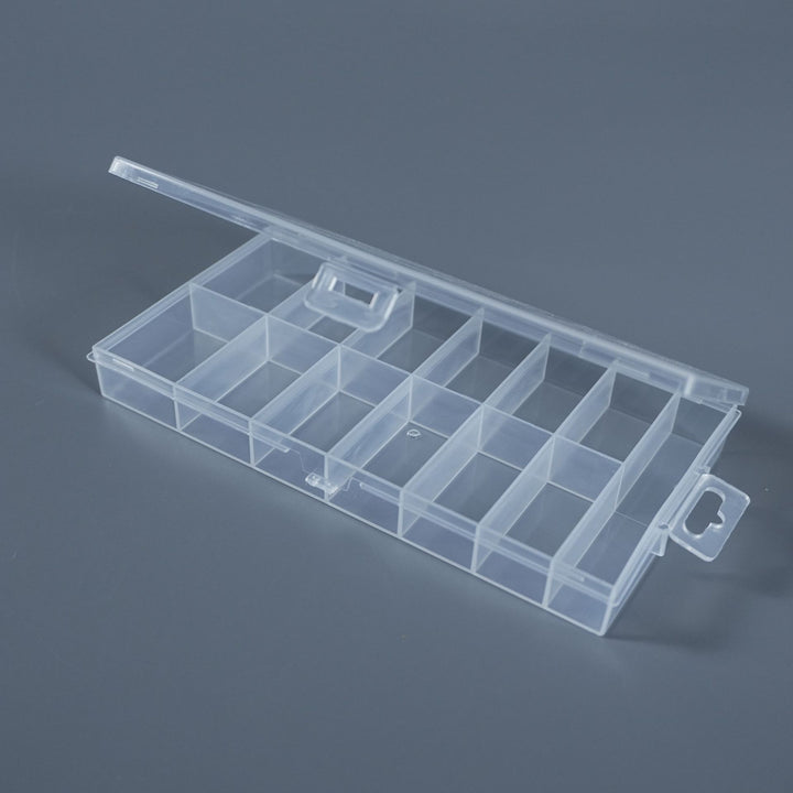 Transparent Divider Storage Box Bowlift