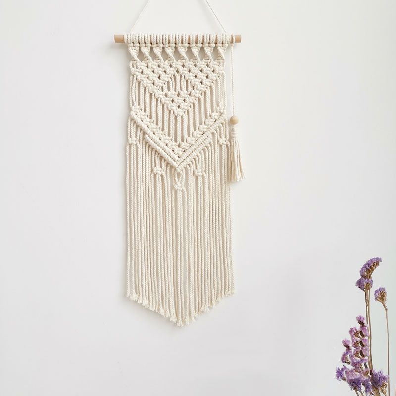 Handcrafted Macramé Wall Hanging Bowlift