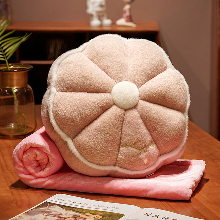 Comfortable plush pillow with ergonomic shape Bowlift