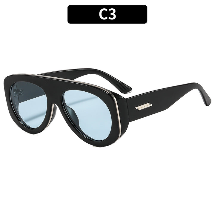 High-Performance Angular Frame Sunglasses