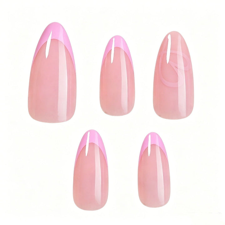 Elegant Stiletto Nail Art Tips with Heart Design Bowlift