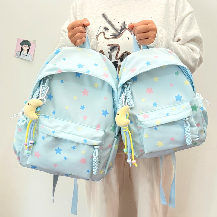 Cute Star-Patterned Backpack