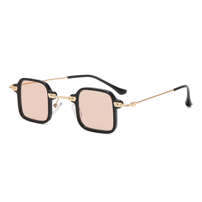 Women's geometric sunglasses with stylish metal frame Bowlift