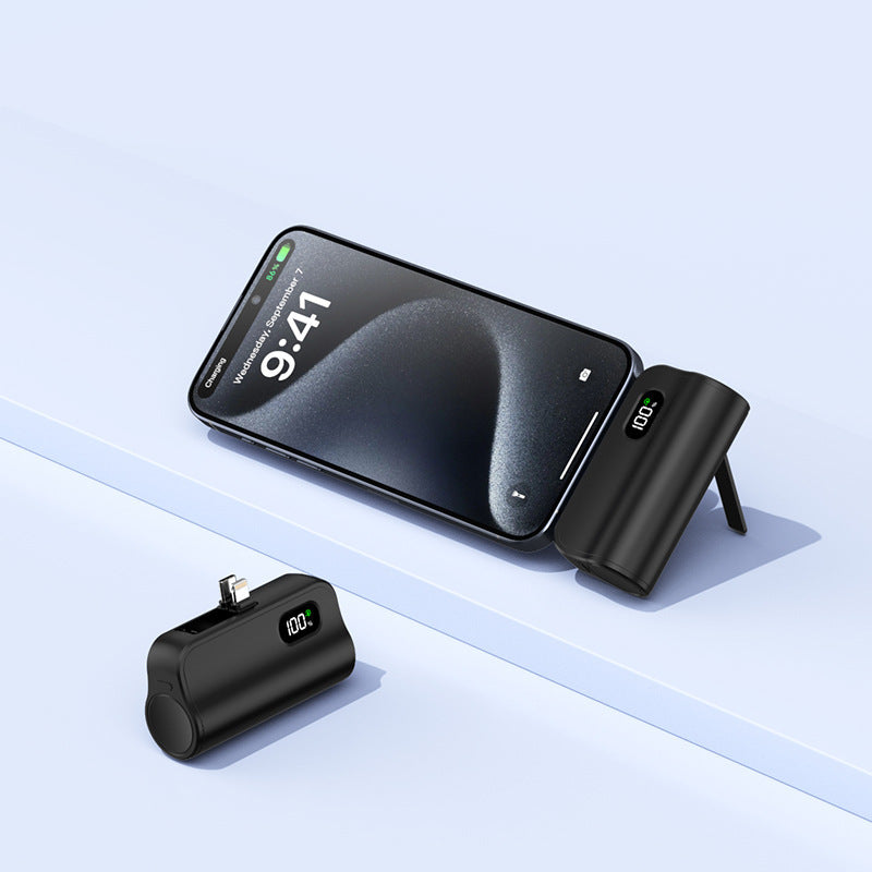 Compact Dual Charge Power Bank with Digital Display Bowlift
