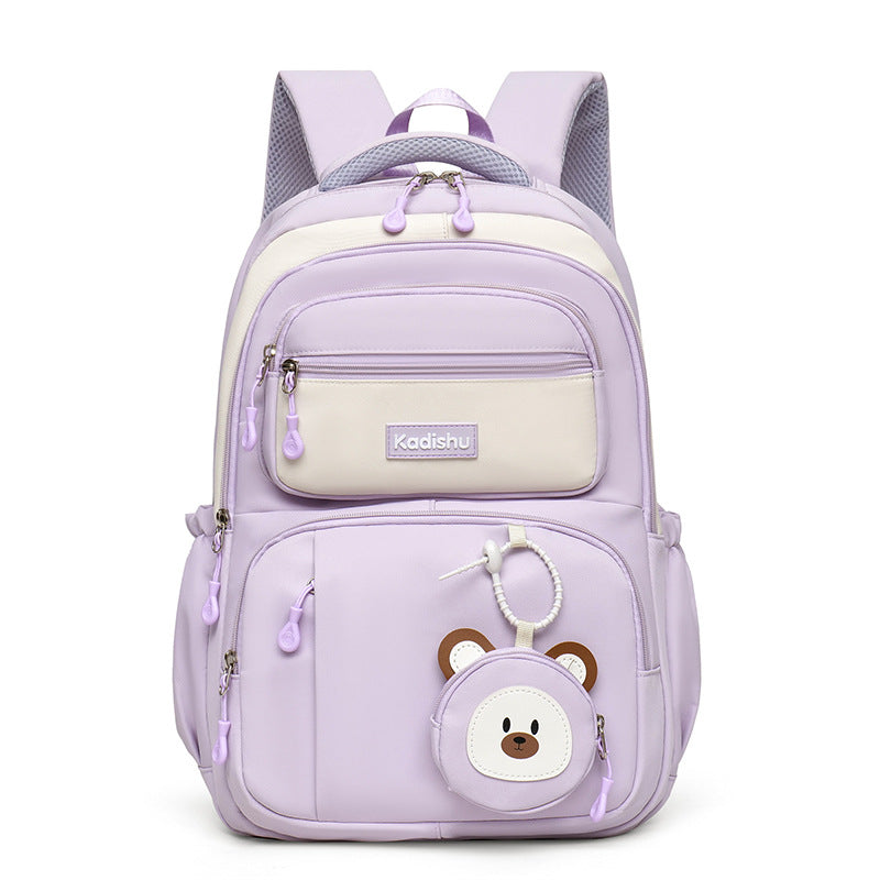Multi-Compartment Stylish School Backpack Bowlift