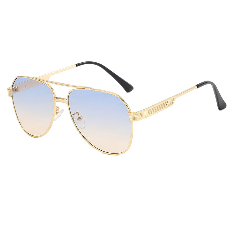 Ladies elegant aviator sunglasses with sturdy metal frame and UV protection Bowlift