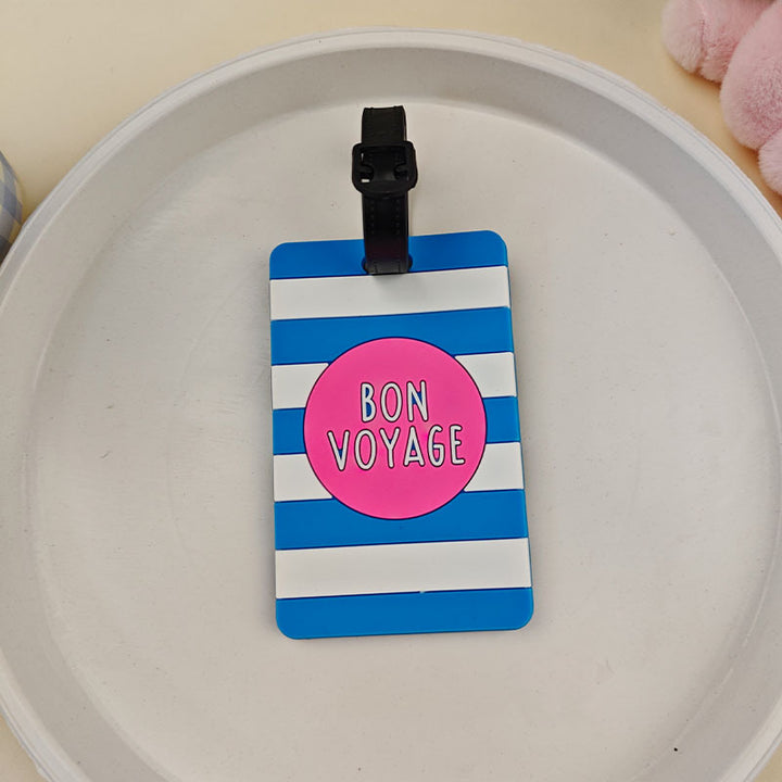 Unisex Vibrant Patterned Luggage Tag Bowlift