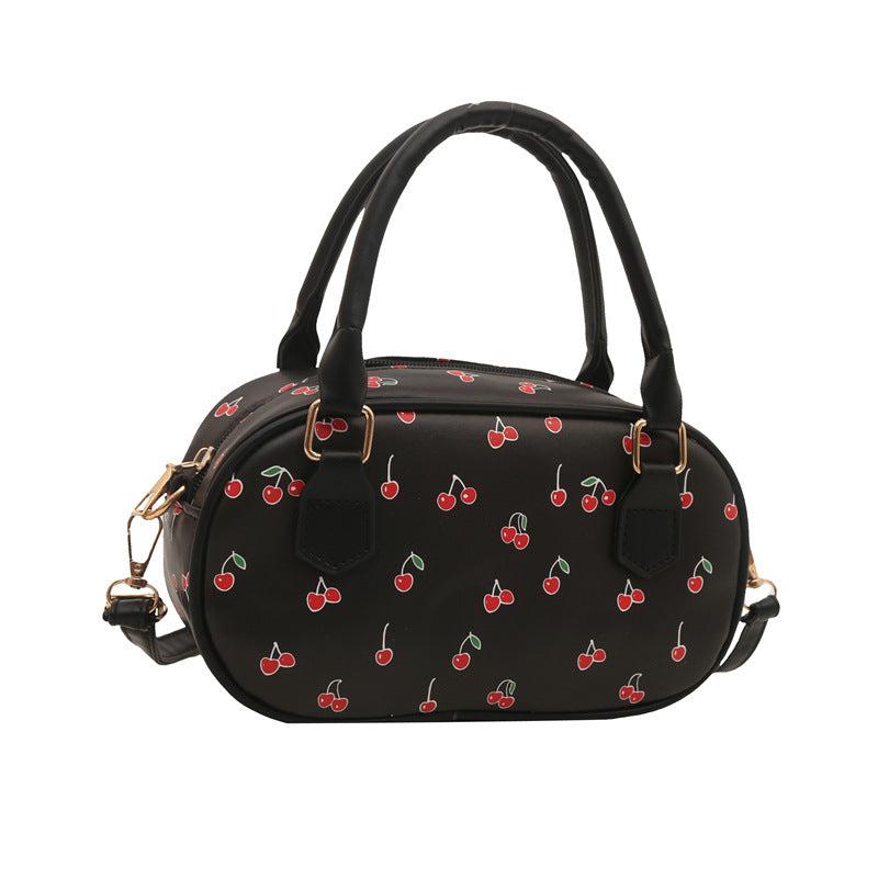 Playful Cherry Print Mini Handbag Bowlift