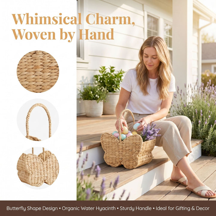 Playful basket in butterfly design Bowlift