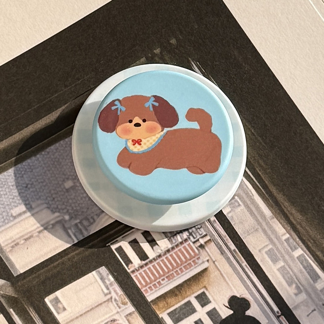 Cute Dog Smartphone Holder Bowlift