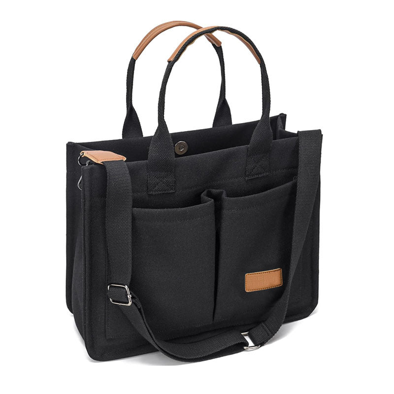 Women Multifunctional Briefcase with Compartments Bowlift