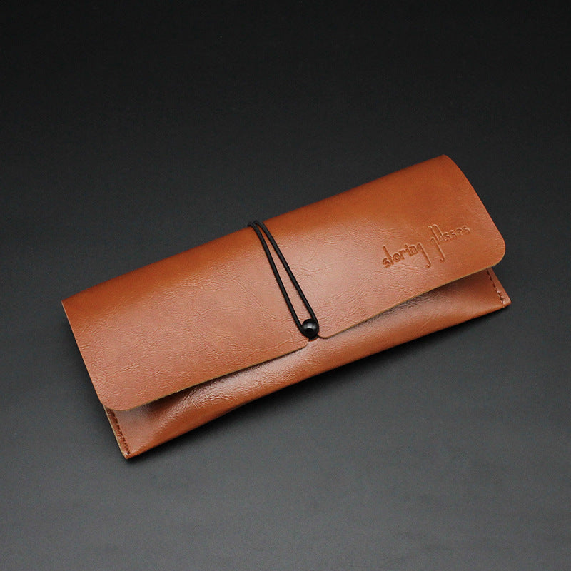 Premium Leather Eyewear Case Bowlift