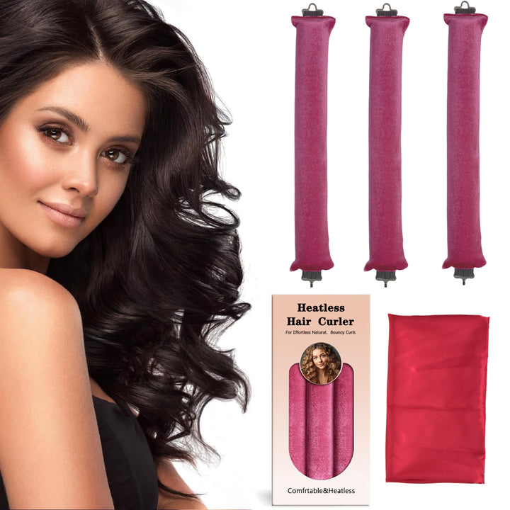 Heatless Hair Curling Rods
