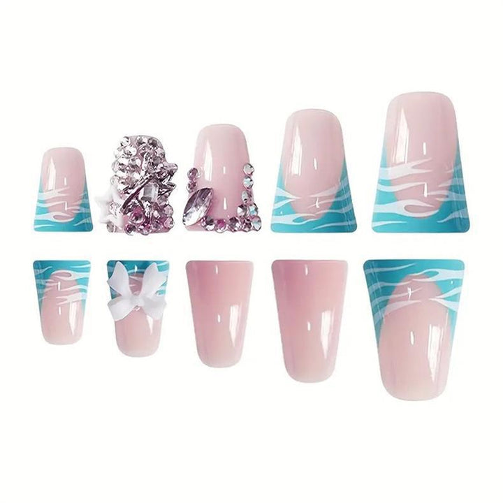 Decorative 3D Nail Art Extensions Bowlift