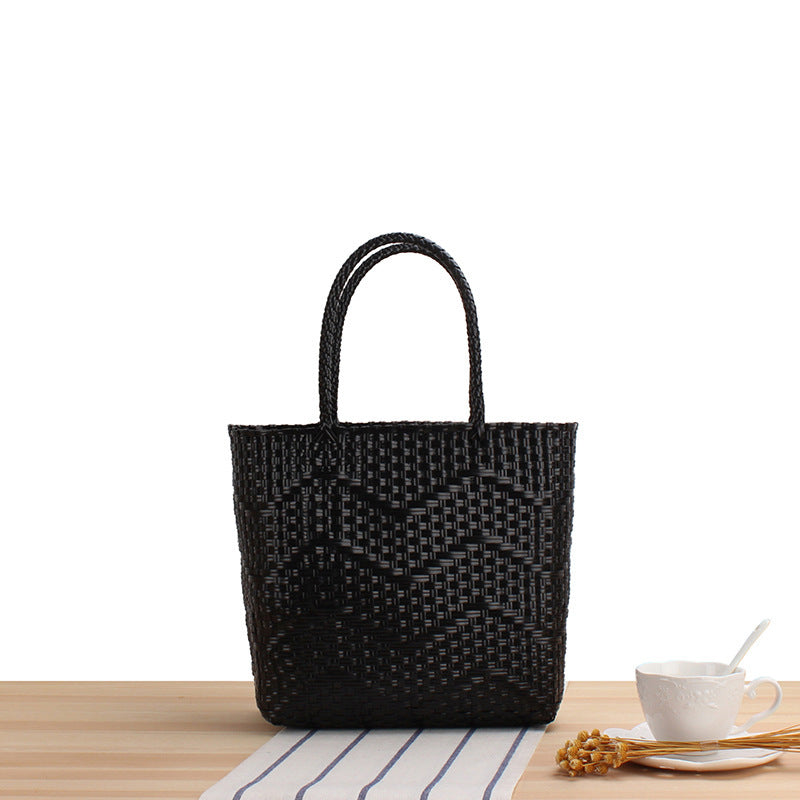 Practical tote bag with wave pattern Bowlift