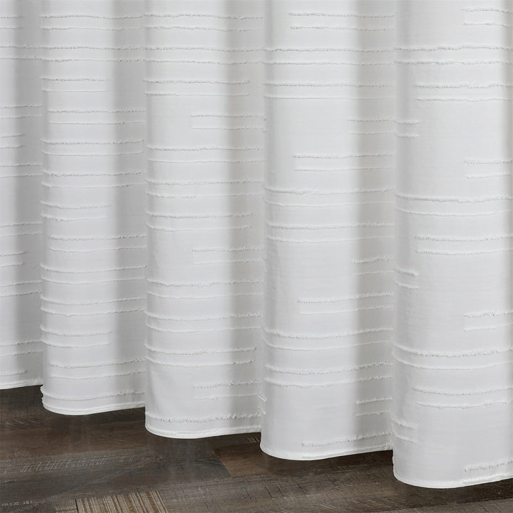 Textured Pattern Window Curtains Bowlift
