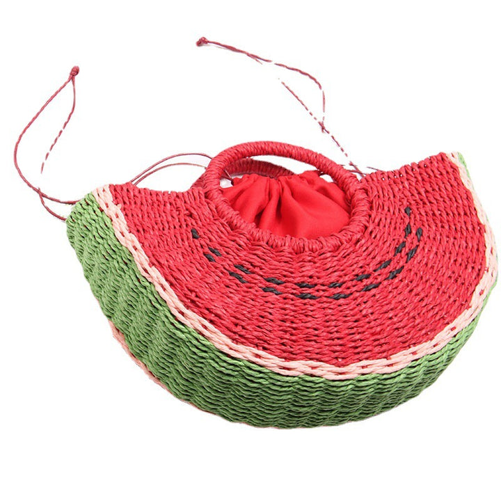 Handcrafted Basket Bag in Watermelon Design Bowlift