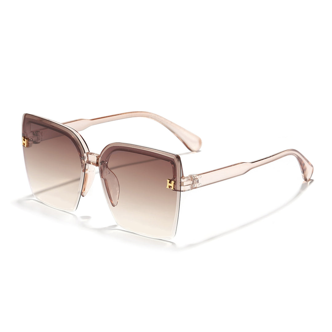 Women's fashionable square sunglasses with elegant frame construction Bowlift