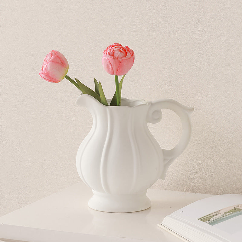 Elegant Flower Arrangement Vase