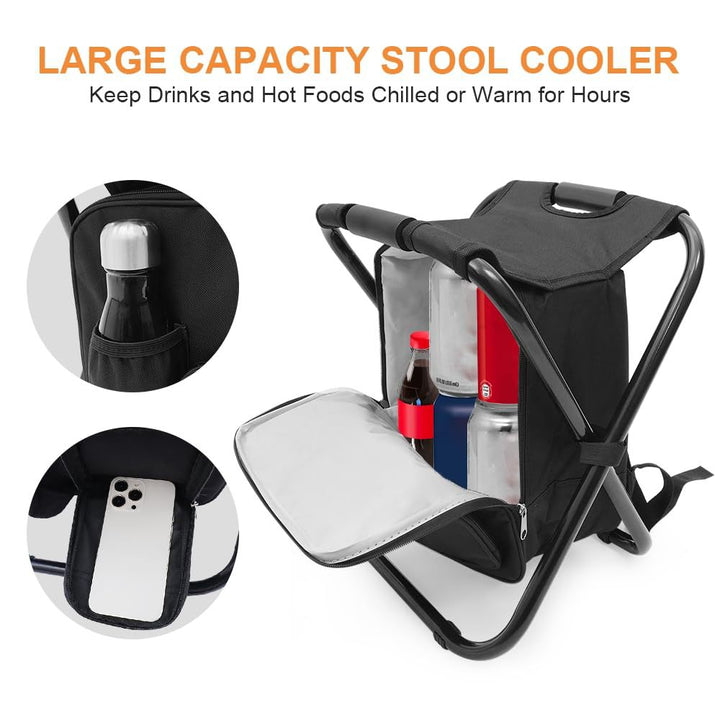 Unisex foldable shopping bag with cooler bag and practical carrying handle Bowlift