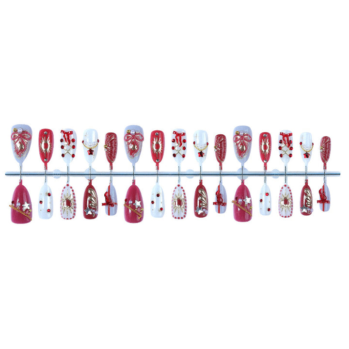 Holiday-Themed Press-On Nail Art Collection Bowlift