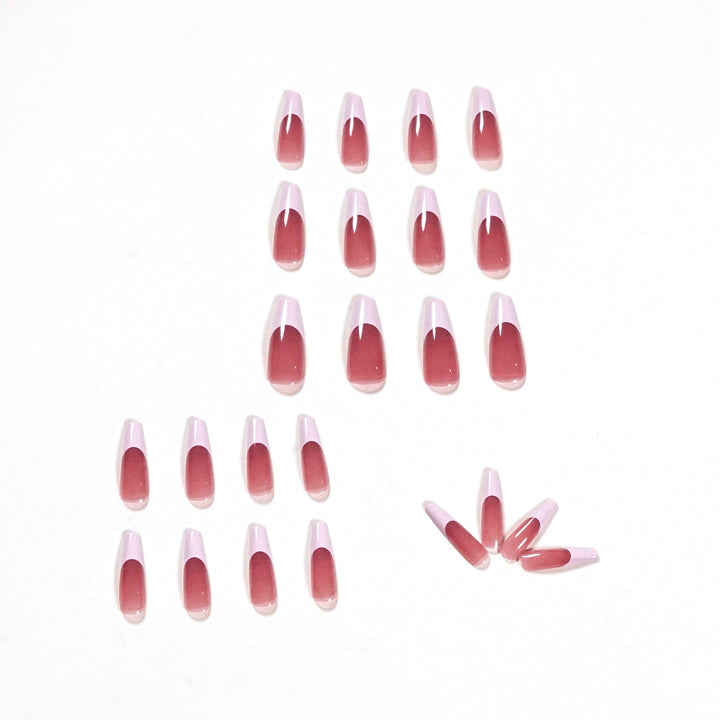 Artificial acrylic nails with elegant gradient Bowlift