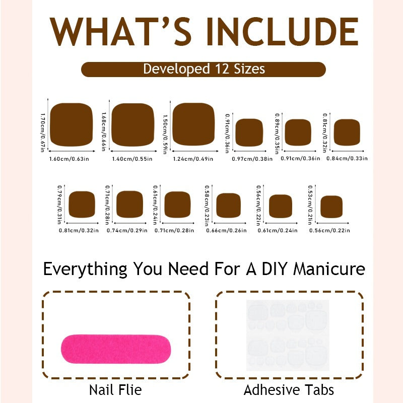 Artificial nail set with shine and texture variations Bowlift