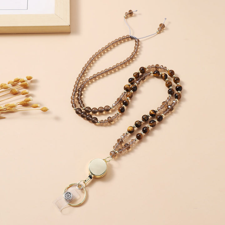 Beaded Phone Chain Holder Bowlift