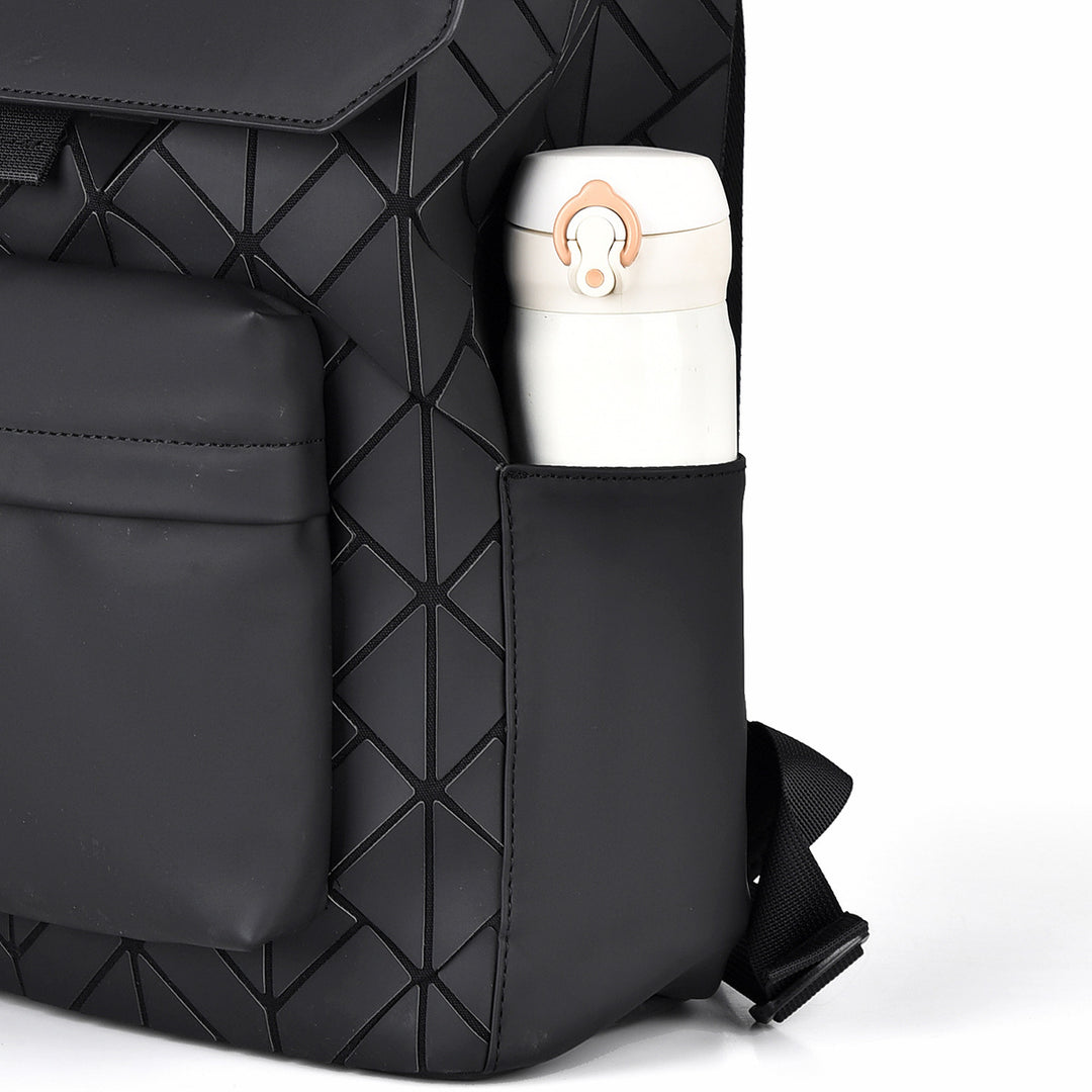Geometric-Patterned High-Performance Backpack Bowlift